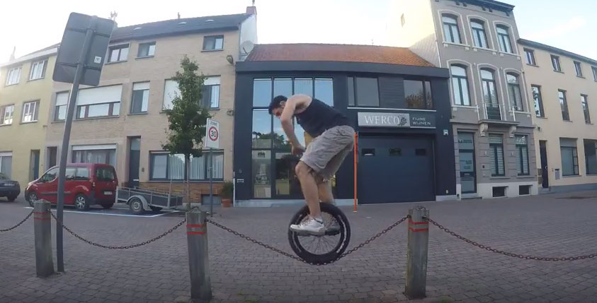 Tim Desmet – Unicycling 2016